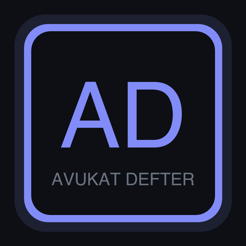 AvukatDefter logosu